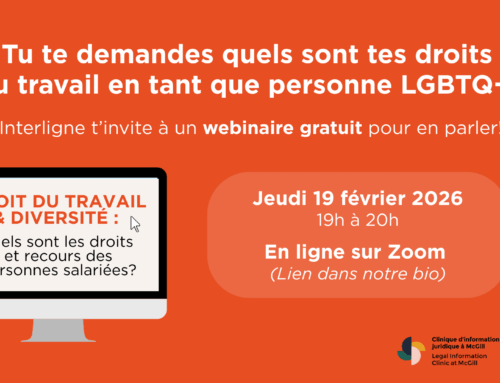 Webinaire gratuit – « Droit du travail & Diversité : Droits et recours des personnes salariées »